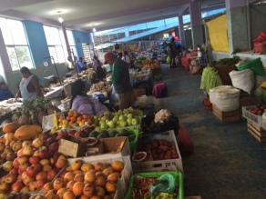 Market in Coroico